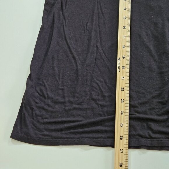 Green Envelope Top Womens 3X Black SS Lace Flowy Stretch USA Whimsigoth Cottage - Picture 7 of 13